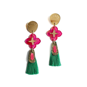 ARIA // Pink and Green - Hello Joy Accessories