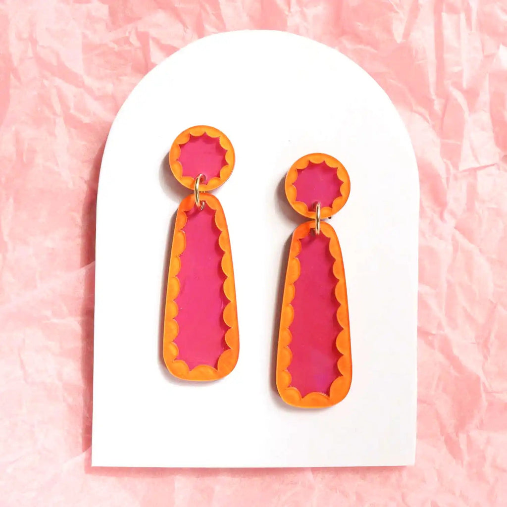 SHOUT IT // Pink + Orange - Hello Joy Accessories